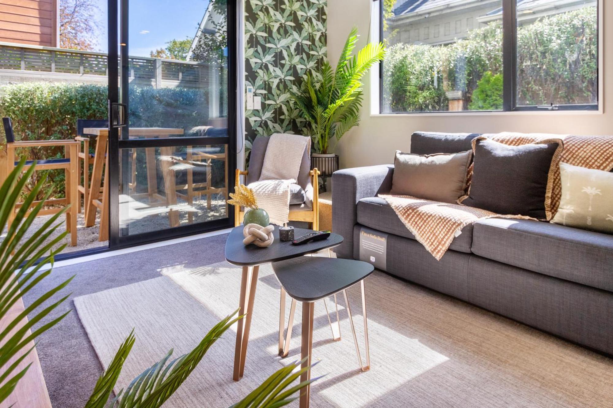 Latimer Square Luxe: 1Br W/ Sofa Bed Christchurch Eksteriør bilde