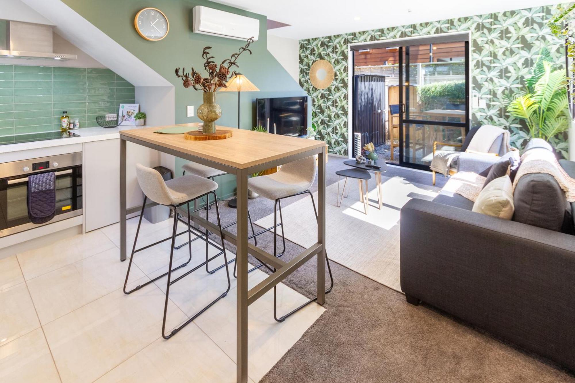 Latimer Square Luxe: 1Br W/ Sofa Bed Christchurch Eksteriør bilde